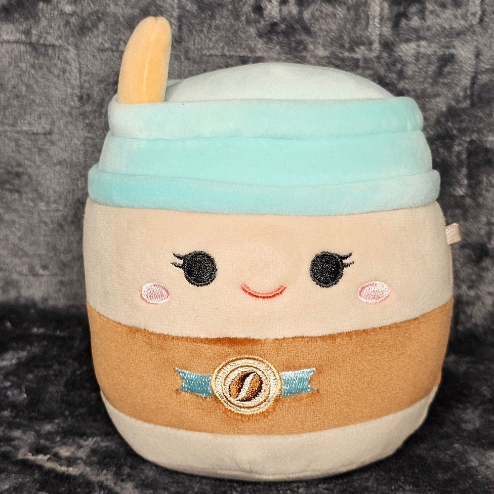 Squishmallows Hautely the Coffee Cup 5" Mystery Squad Scented Plush 2024